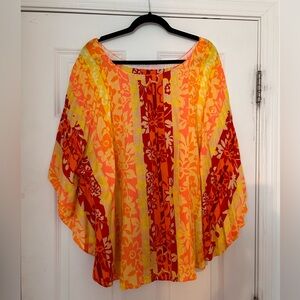 Tropical Beach Poncho